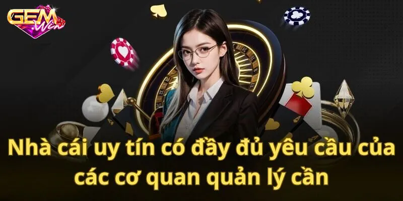Giấy phép hoạt động Gemwin được cấp bởi CURACAO