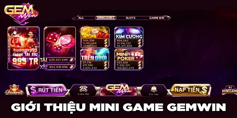 Khám phá kho game giải trí hấp dẫn tại cổng game Gemwin