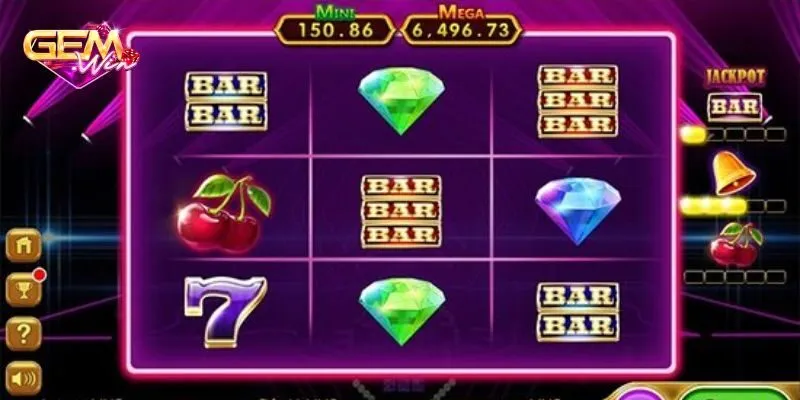 Các tính năng trong mini game kim cương tại Gemwin