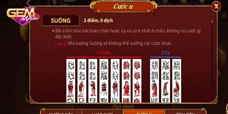 Giới thiệu luật lệ bài chắn online tại Gemwin